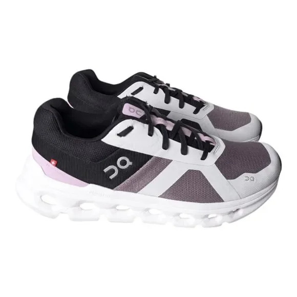 On Running Women's Athletic Shoes - Black and Gray - Picture 2 of 16